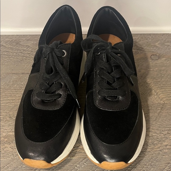 Patricia Nash Women's Milano Sneakers Black Suede/Leather Size 9 - Picture 7 of 8